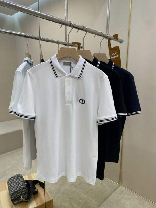 Picture of Dior Polo Shirts Short _SKUDiorS-XLxetr51228333